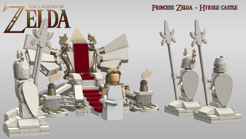 Illustration for article titled In a Perfect World, We'd be Able to Buy This Zelda LEGO